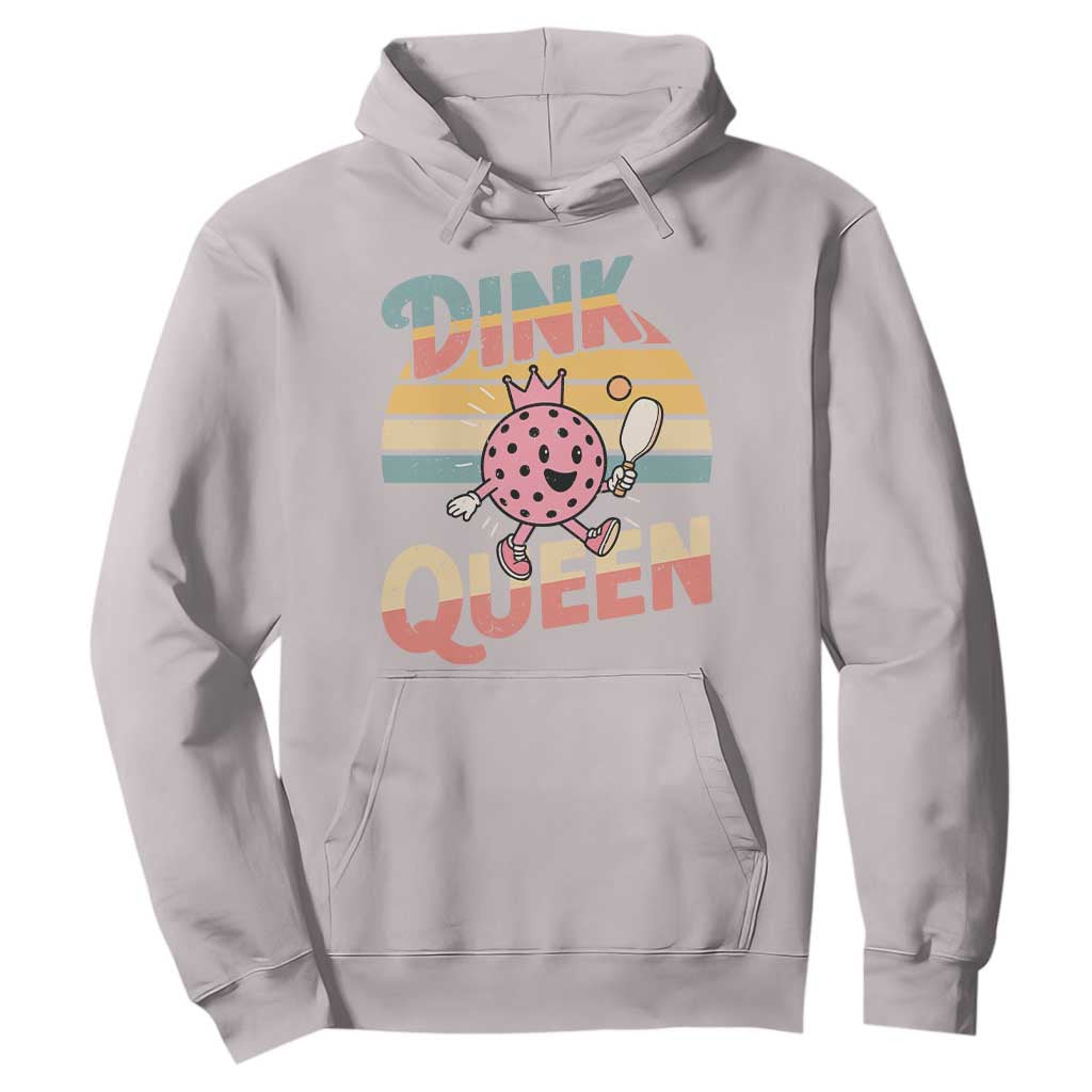 Pickleball Girl Lover Hoodie Dink Queen TS12 Ice Gray Print Your Wear