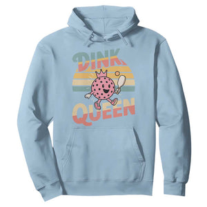 Pickleball Girl Lover Hoodie Dink Queen TS12 Light Blue Print Your Wear
