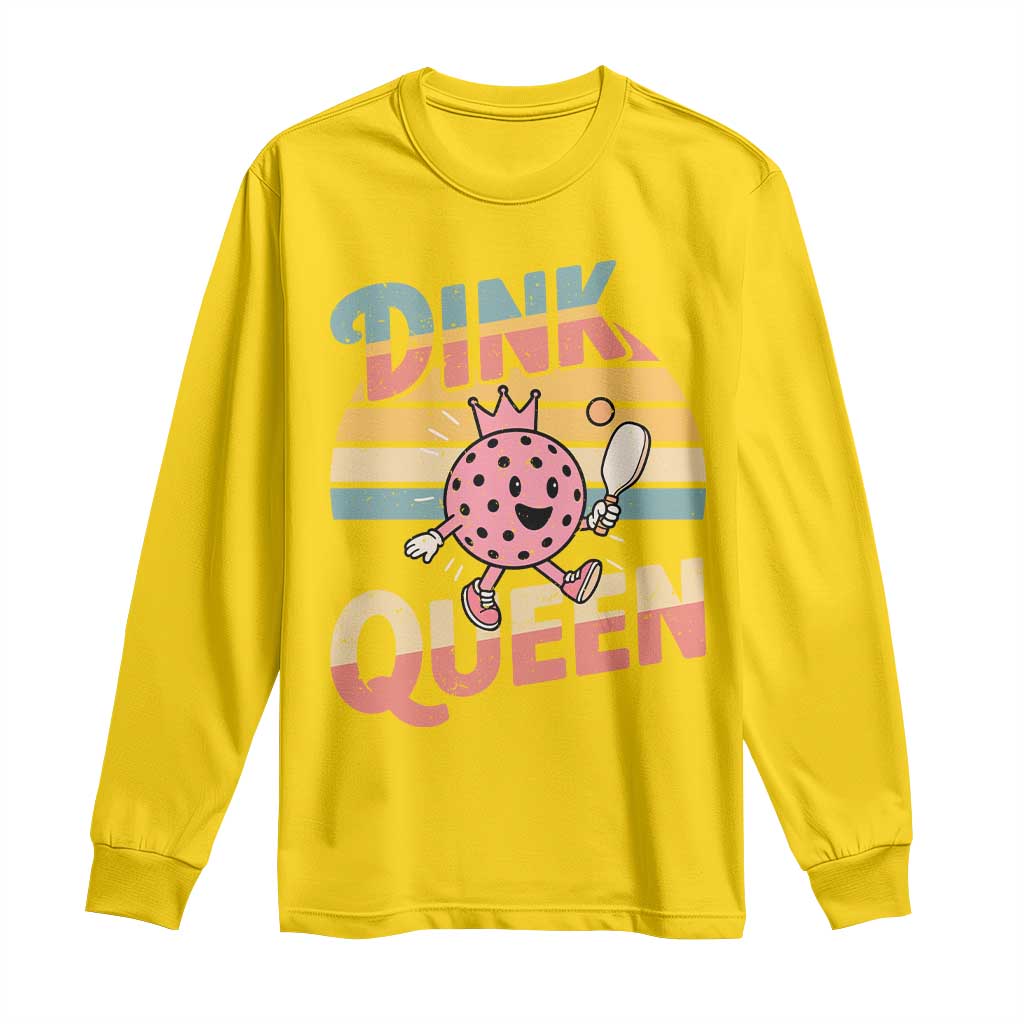 Pickleball Girl Lover Long Sleeve Shirt Dink Queen TS12 Daisy Print Your Wear