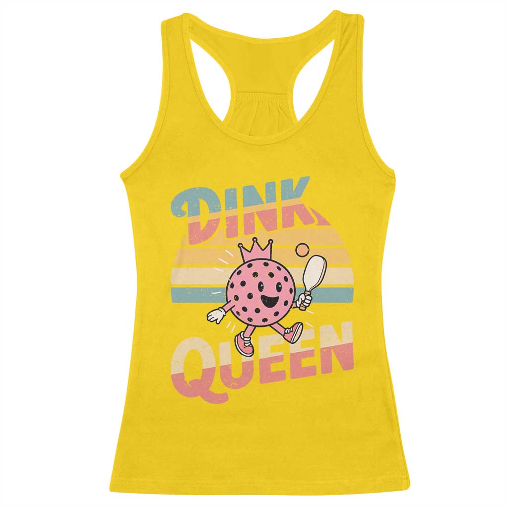 Pickleball Girl Lover Racerback Tank Top Dink Queen TS12 Daisy Print Your Wear