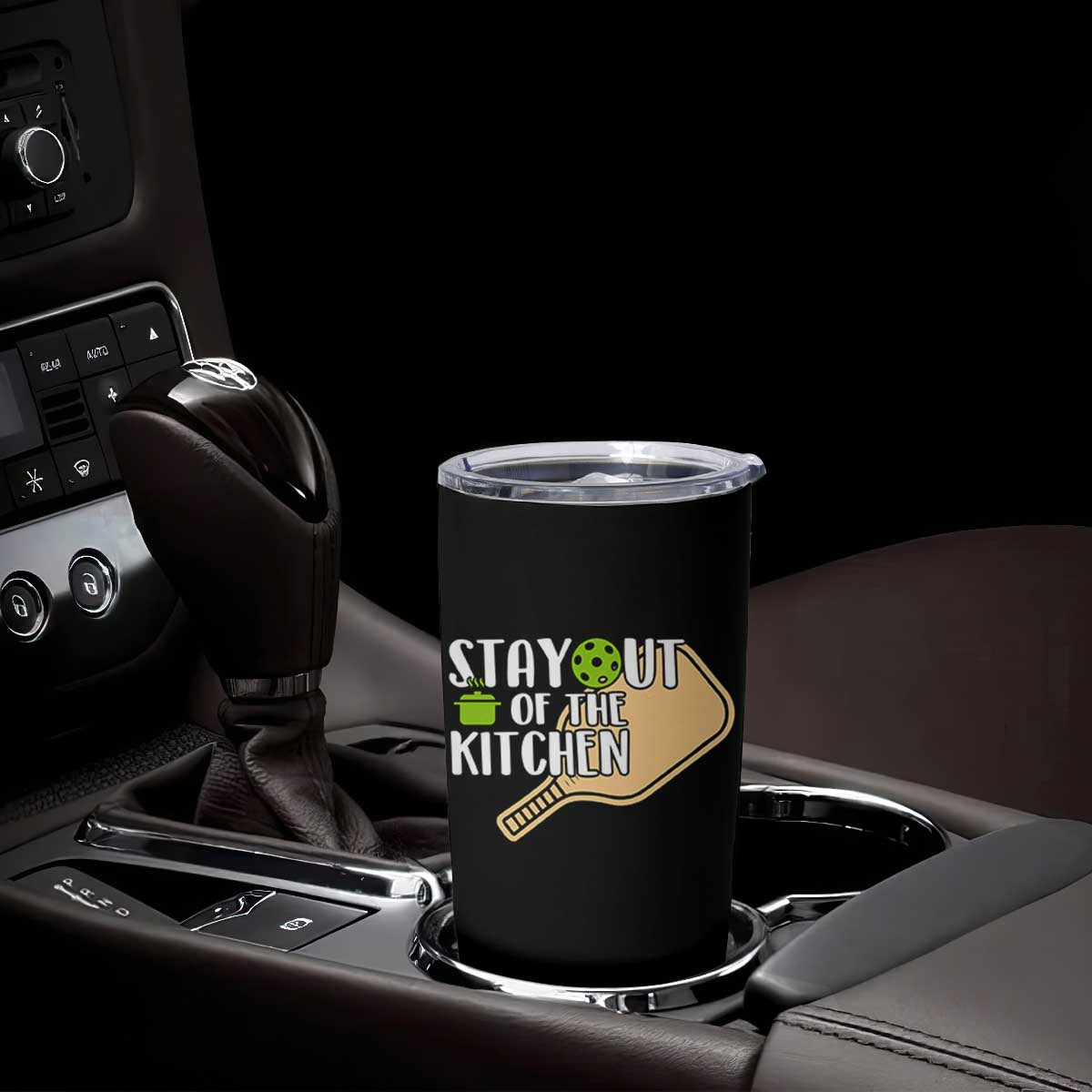 Funny Pickleball Tumbler Cup Stay Out Of The Kitchen TS12 Print Your Wear