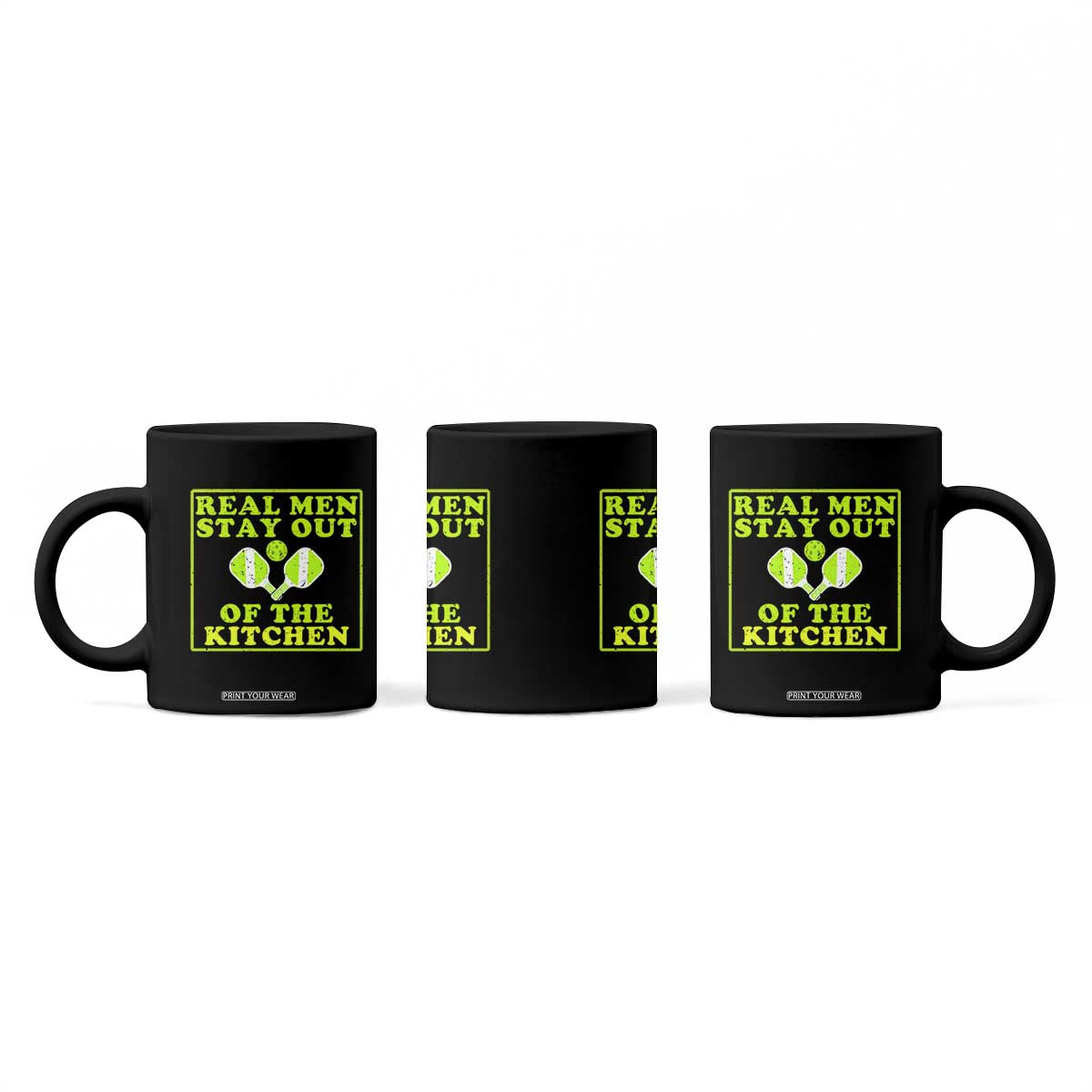 Funny Pickleball Coffee Mug Stay Out Of The Kitchen For Men TS12 Print Your Wear