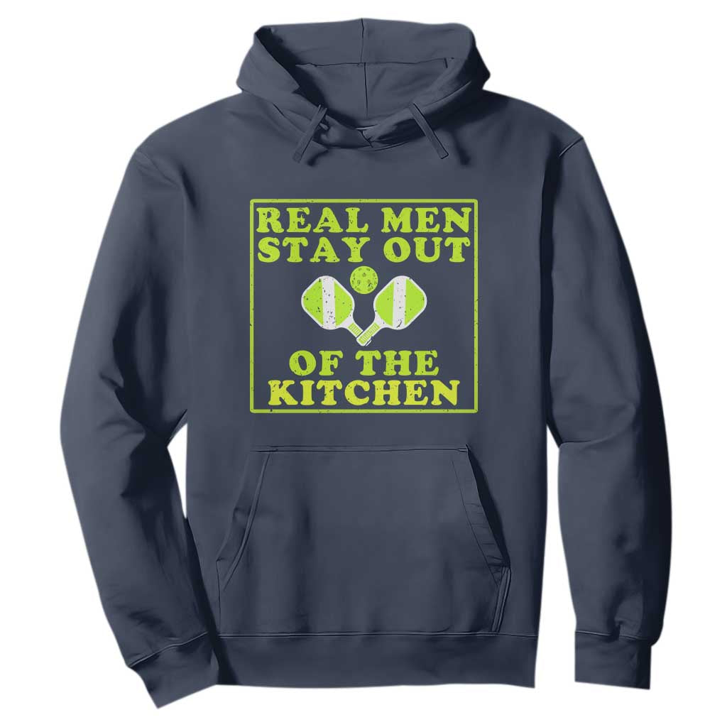 Funny Pickleball Hoodie Stay Out Of The Kitchen For Men TS12 Navy Print Your Wear