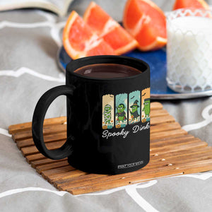 Funny Halloween Pickleball Coffee Mug Spooky Dinks Gift For Players TS12 Print Your Wear