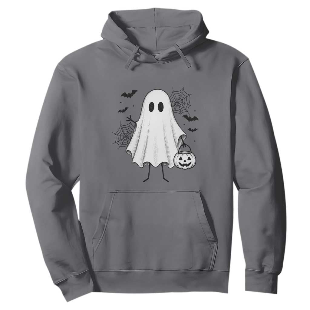 Stickman Ghost Funny Spooky Halloween Gift Hoodie