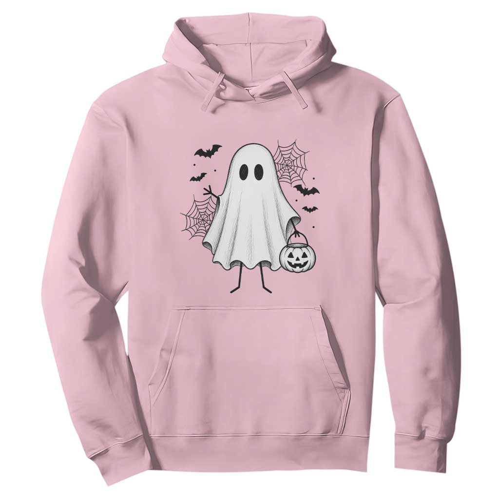 Stickman Ghost Funny Spooky Halloween Gift Hoodie