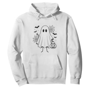 Stickman Ghost Funny Spooky Halloween Gift Hoodie