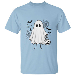 Stickman Ghost Funny Spooky Halloween Gift T Shirt