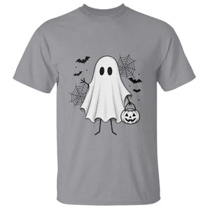 Stickman Ghost Funny Spooky Halloween Gift T Shirt