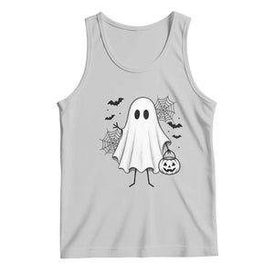 Stickman Ghost Funny Spooky Halloween Gift Tank Top