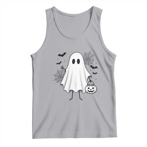 Stickman Ghost Funny Spooky Halloween Gift Tank Top