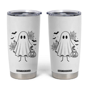 Stickman Ghost Funny Spooky Halloween Gift Tumbler Cup