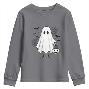 Stickman Ghost Funny Spooky Halloween Gift Youth Sweatshirt
