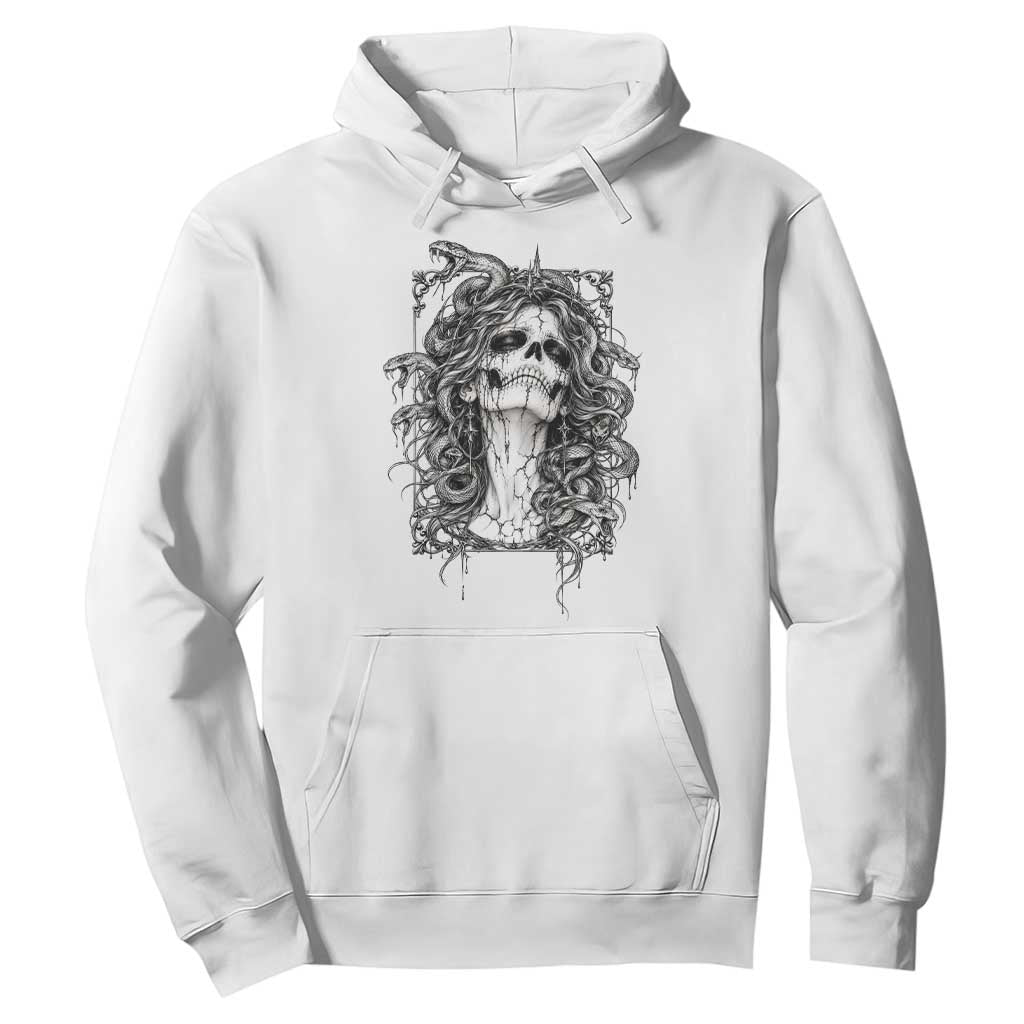 Gothic Medusa Skull Snake Greek Mythology Hoodie Dark Fantasy