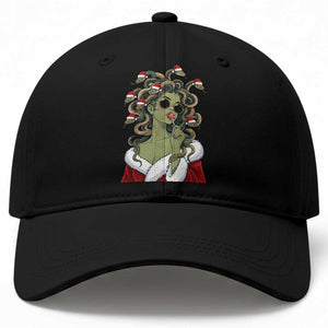 Christmas Medusa Lollipop Greek Mythology Holiday Gift Baseball Cap