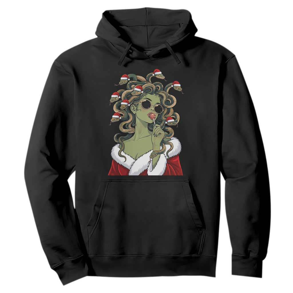 Christmas Medusa Lollipop Greek Mythology Holiday Gift Hoodie