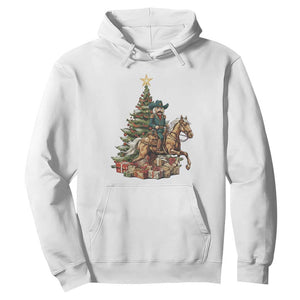 Funny Nutcracker Riding Horse Hoodie Western Life Christmas Gift TS12 White Print Your Wear