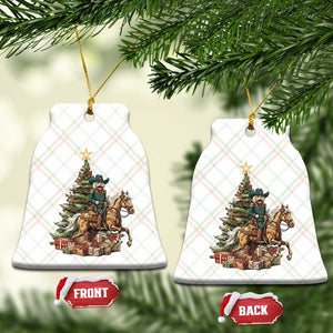 Funny Nutcracker Riding Horse Ceramic Ornament Western Life Christmas Gift TS12 Print Your Wear