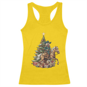 Funny Nutcracker Riding Horse Racerback Tank Top Western Life Christmas Gift TS12 Daisy Print Your Wear