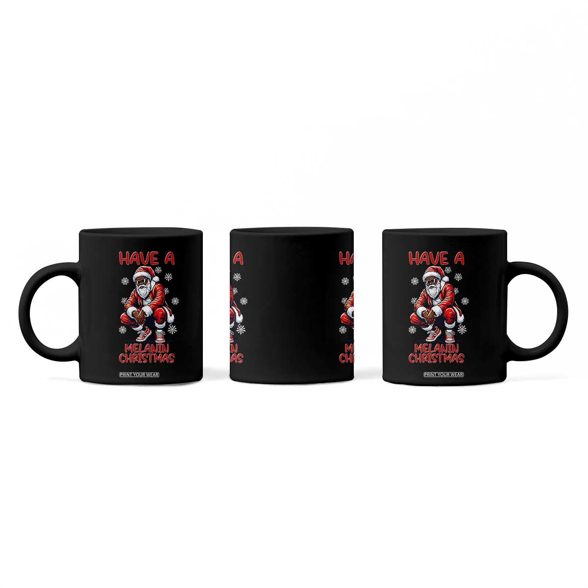 Have A Melanin Christmas Coffee Mug Black Pride Xmas Gift TS12 Print Your Wear