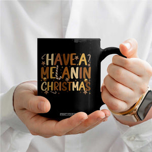 Funny Black Pride Have A Melanin Christmas Coffee Mug Culture Gift TS12 Print Your Wear