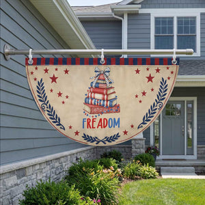 Funny Book Lover Gift Patriotic Fan Flag Freadom TS12 2pcs pack Laurel Tan Print Your Wear