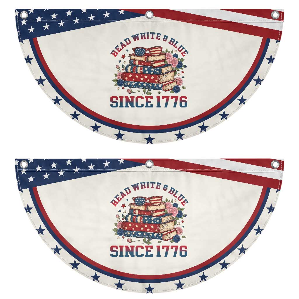 Funny Book Lover Gift Patriotic Fan Flag Read White Blue Since 1776 TS12 2pcs pack Classic Beige Print Your Wear
