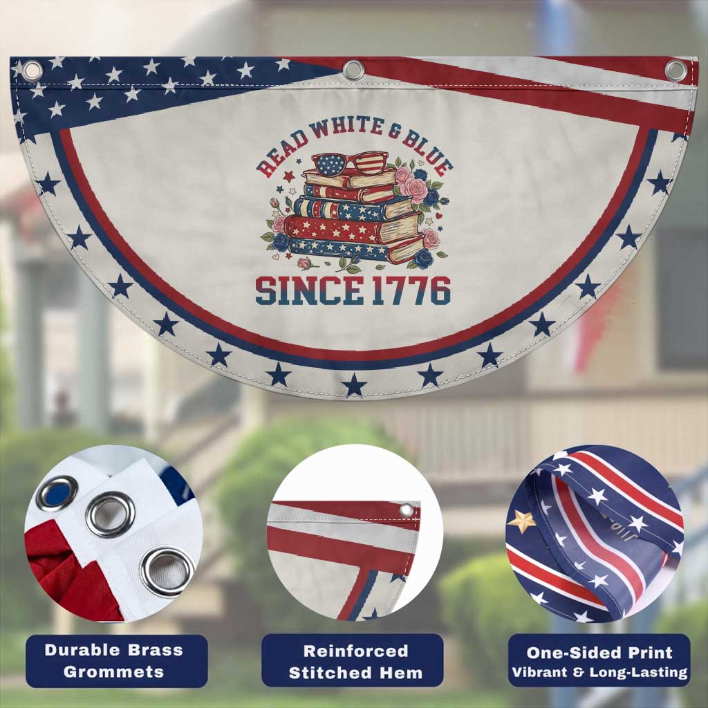 Funny Book Lover Gift Patriotic Fan Flag Read White Blue Since 1776 TS12 Print Your Wear