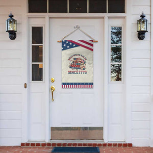 Funny Book Lover Gift Patriotic Garden Flag Read White Blue Since 1776 TS12 Print Your Wear