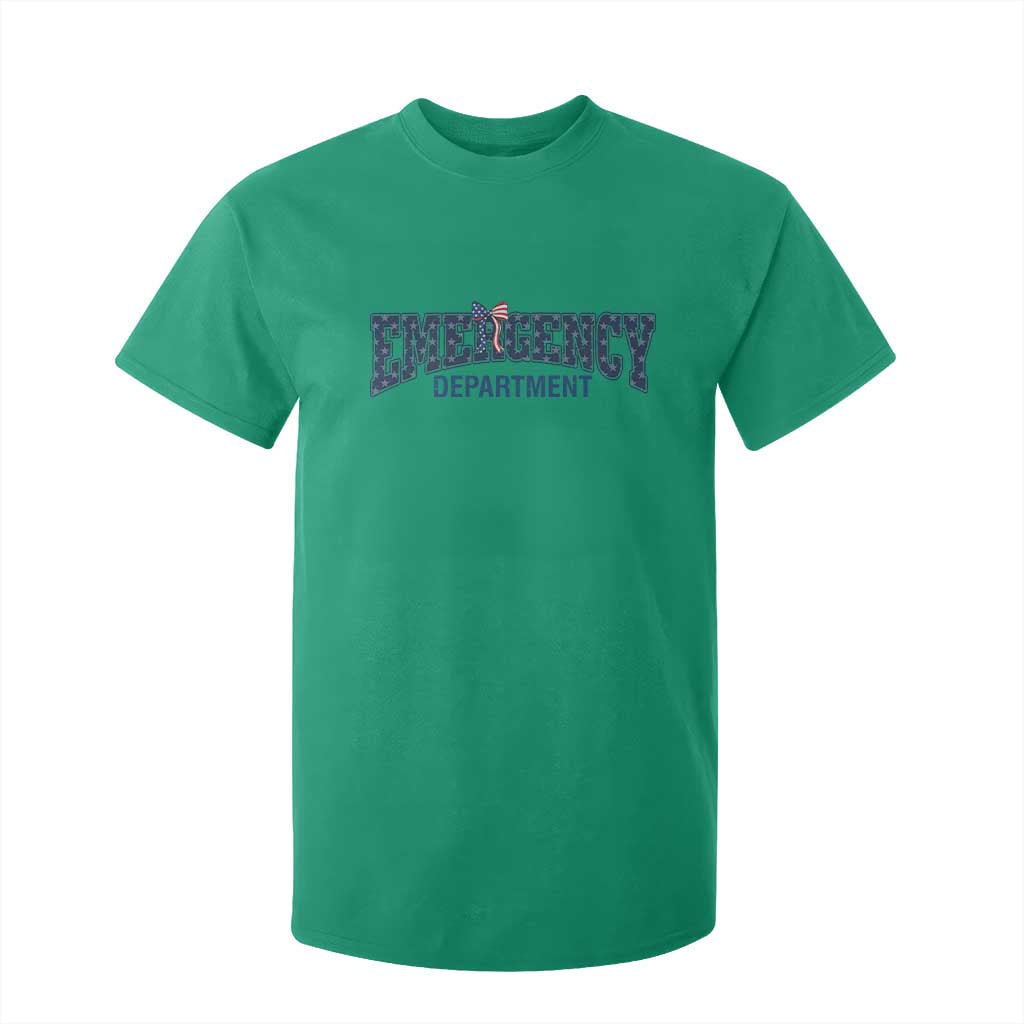 Patriotic ER Nurse Gift T Shirt For Kid USA 250th Anniversary TS12 Irish Green Print Your Wear