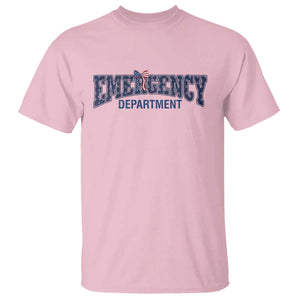 Patriotic ER Nurse Gift T Shirt USA 250th Anniversary TS12 Light Pink Print Your Wear