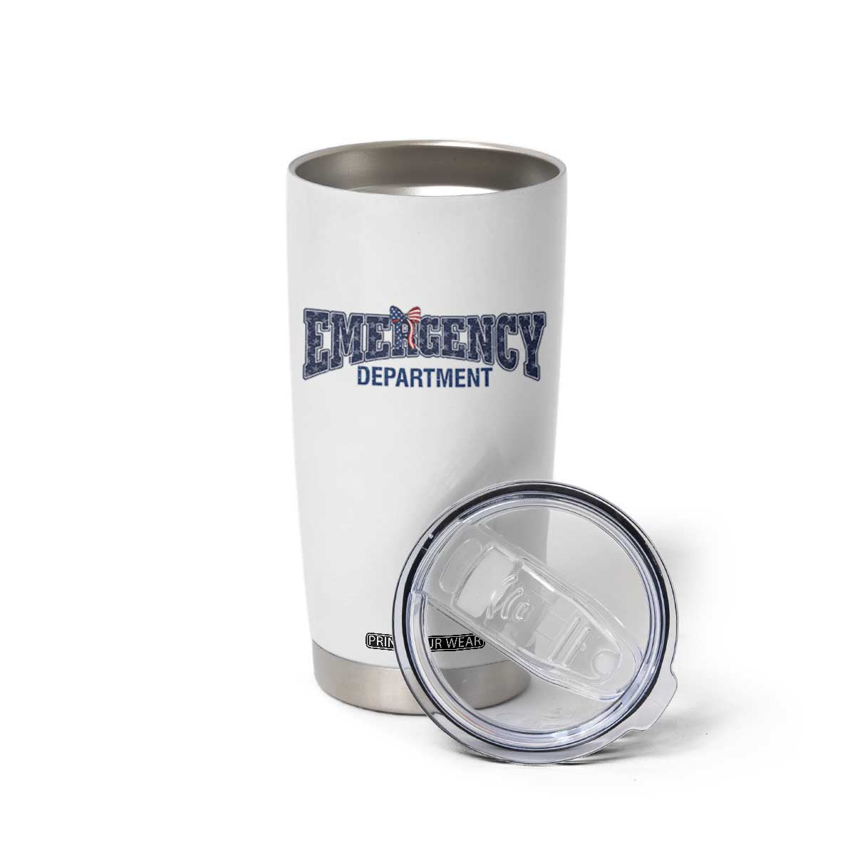 Patriotic ER Nurse Gift Tumbler Cup USA 250th Anniversary TS12 Print Your Wear
