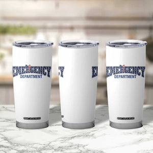 Patriotic ER Nurse Gift Tumbler Cup USA 250th Anniversary TS12 Print Your Wear