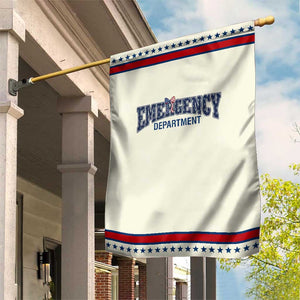 ER Nurse Gift Patriotic Garden Flag USA 250th Anniversary TS12 Modern Beige Red Print Your Wear