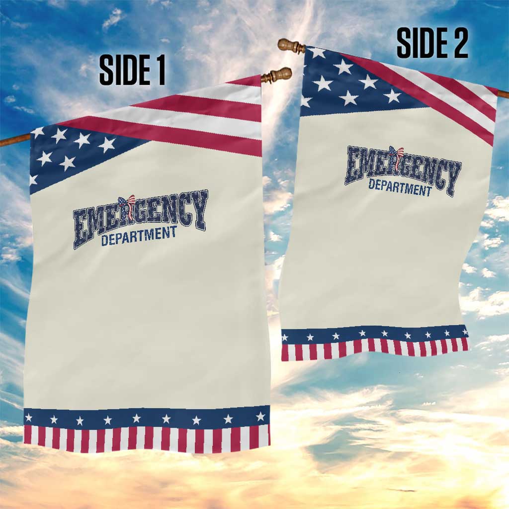 ER Nurse Gift Patriotic Garden Flag USA 250th Anniversary TS12 Print Your Wear