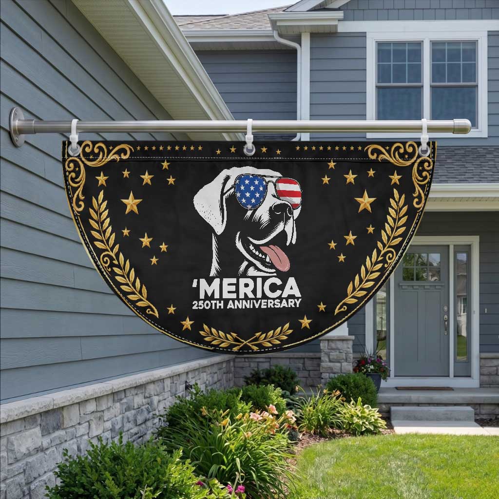 Merica Labrador Retriever Lover Patriotic Fan Flag 250th Anniversary Gift TS12 2pcs pack Vintage Black Print Your Wear