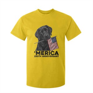 Patriotic Labrador Retriever T Shirt For Kid USA 250th Anniversary Gift TS12 Daisy Print Your Wear