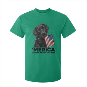 Patriotic Labrador Retriever T Shirt For Kid USA 250th Anniversary Gift TS12 Irish Green Print Your Wear