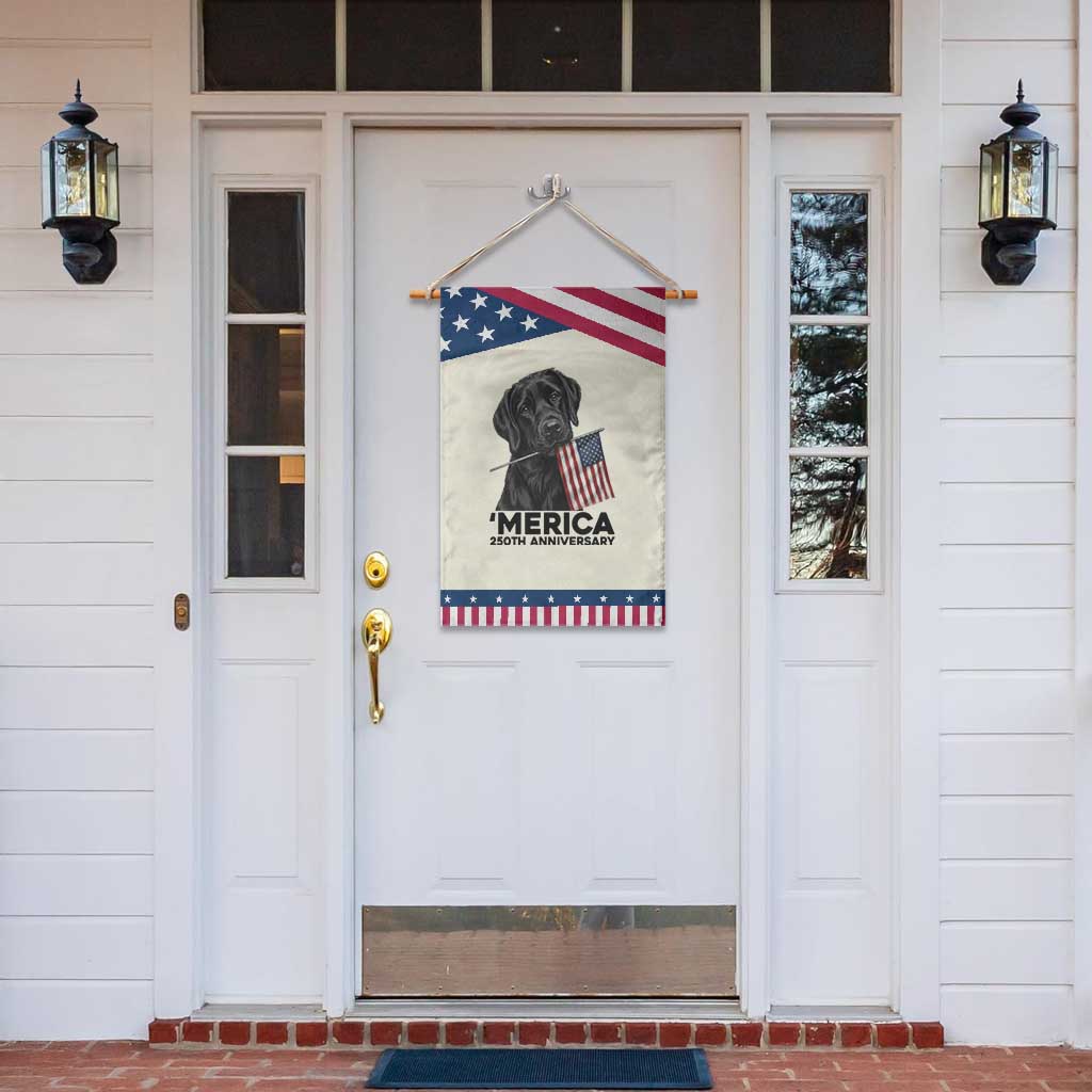 Labrador Retriever Lover Patriotic Garden Flag USA 250th Anniversary Gift TS12 Print Your Wear