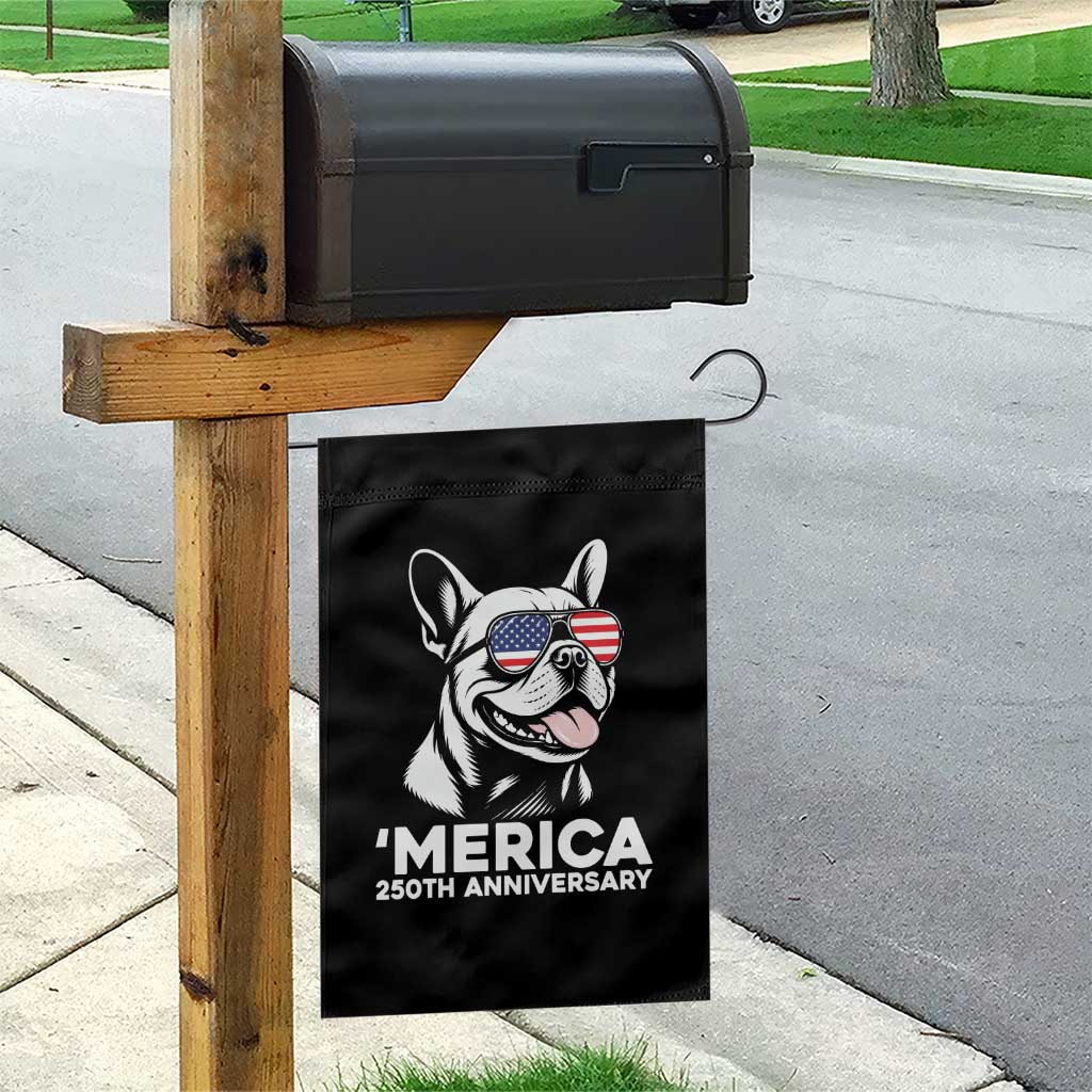 Merica French Bulldog Lover Garden Flag 250th Anniversary Gift TS12 Print Your Wear