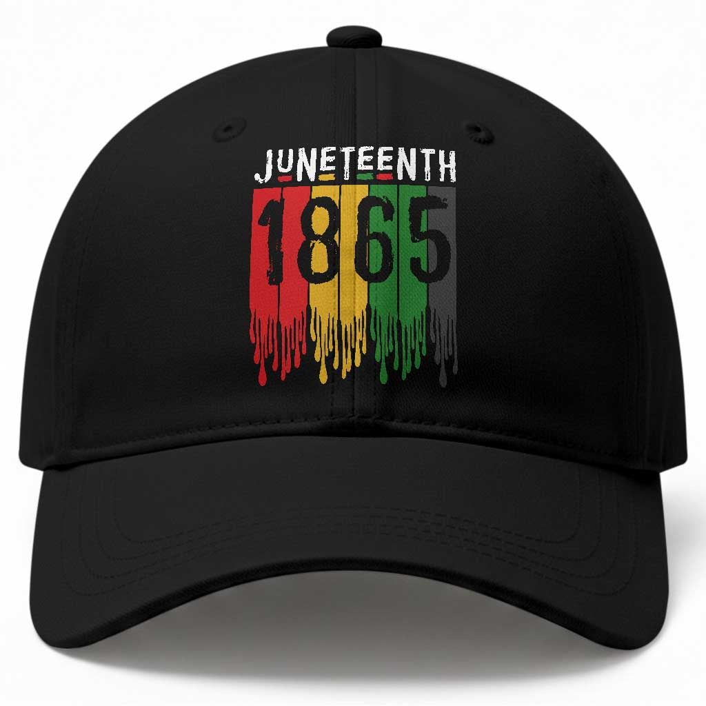 Juneteenth Freedom Pride Baseball Cap African American Heritage Graphic TS12 Print Your Wear