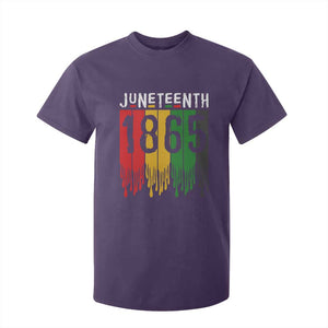 Juneteenth Freedom Pride T Shirt For Kid African American Heritage Graphic TS12 Purple Print Your Wear