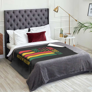 Juneteenth Rooted In Freedom 1865 Throw Blanket African American Pride TS12 Print Your Wear