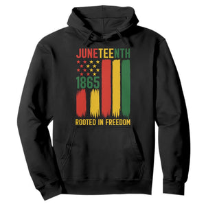 Juneteenth Rooted In Freedom 1865 Hoodie African American Pride TS12 Black Print Your Wear