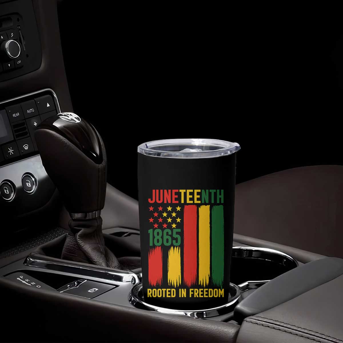 Juneteenth Rooted In Freedom 1865 Tumbler Cup African American Pride TS12 Print Your Wear