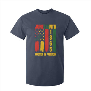 Juneteenth 1865 Freedom Pride T Shirt For Kid African American Heritage Graphic TS12 Navy Print Your Wear