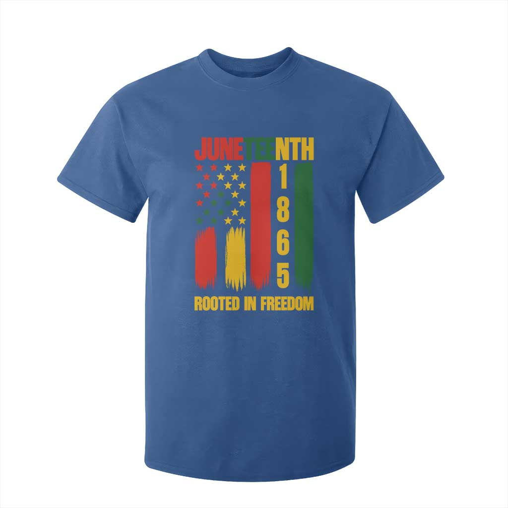 Juneteenth 1865 Freedom Pride T Shirt For Kid African American Heritage Graphic TS12 Royal Blue Print Your Wear