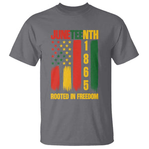 Juneteenth 1865 Freedom Pride T Shirt African American Heritage Graphic TS12 Charcoal Print Your Wear
