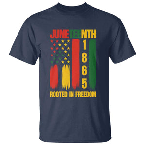 Juneteenth 1865 Freedom Pride T Shirt African American Heritage Graphic TS12 Navy Print Your Wear
