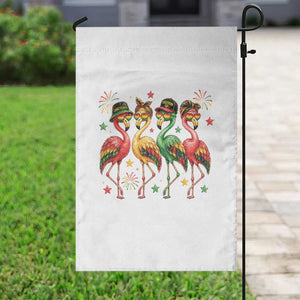 Funny Juneteenth Flamingos Squad Garden Flag African American Heritage TS12 Print Your Wear
